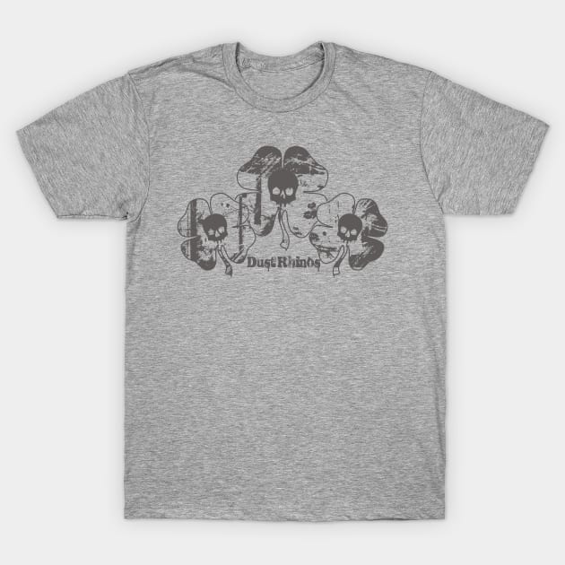 DR Skulls Trio dk T-Shirt by Dust Rhinos Swag Store